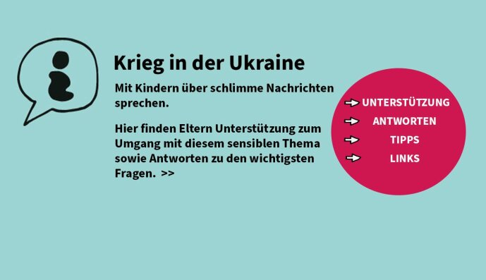 Infoseite über Krieg in der Ukraine